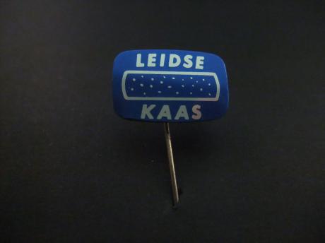 Leidse kaas ( kaassoort met minder vet dan Goudse kaas, logo) blauw